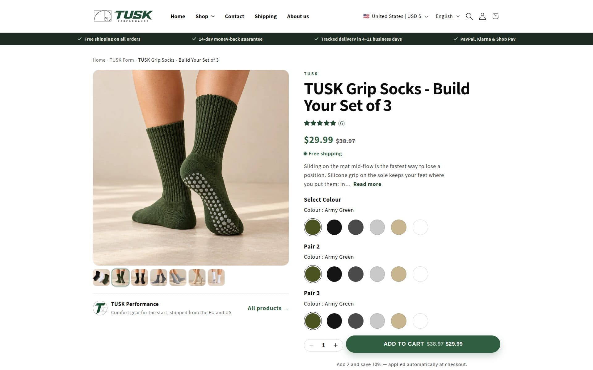 TUSK Performance, screenshot 3